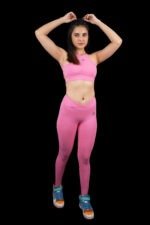 Barbie Pink V-Shaped High Waist Set