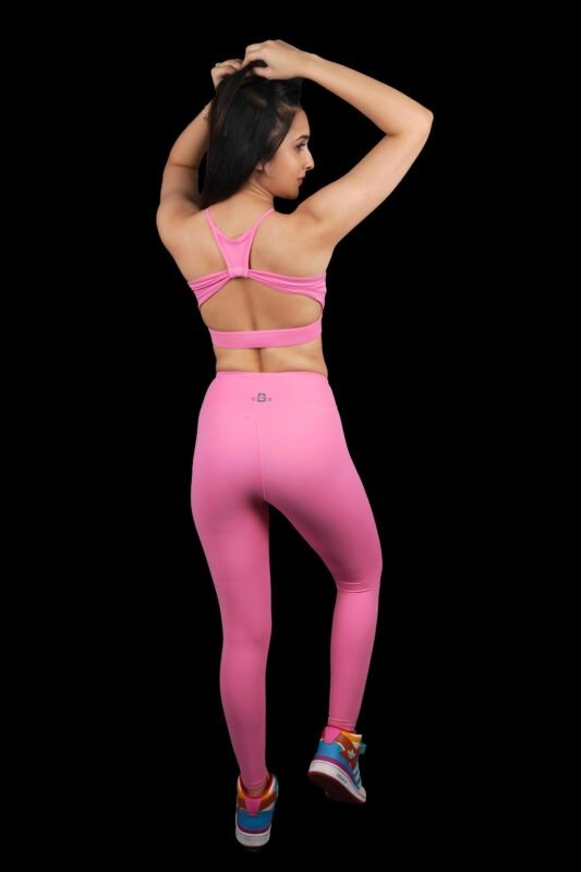 Barbie Pink V-Shaped High Waist Set